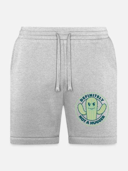 Definitely Not a Hugger - Bella + Canvas Unisex Short - heather gray
