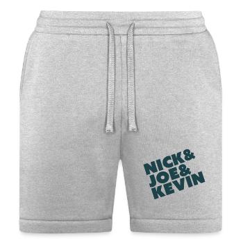 Nick & Joe & Kevin  - Bella + Canvas Unisex Short - heather gray - Front