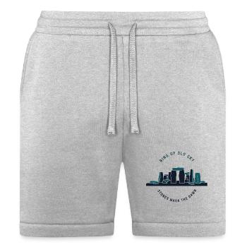 Ring of Old Sky Stone Dawn - Bella + Canvas Unisex Short - heather gray - Front