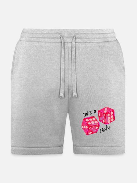Take a Risk Graphic - Bella + Canvas Unisex Short - heather gray