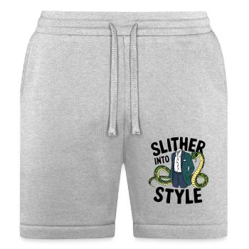 Slithering Snake Style - Bella + Canvas Unisex Short - heather gray - Front