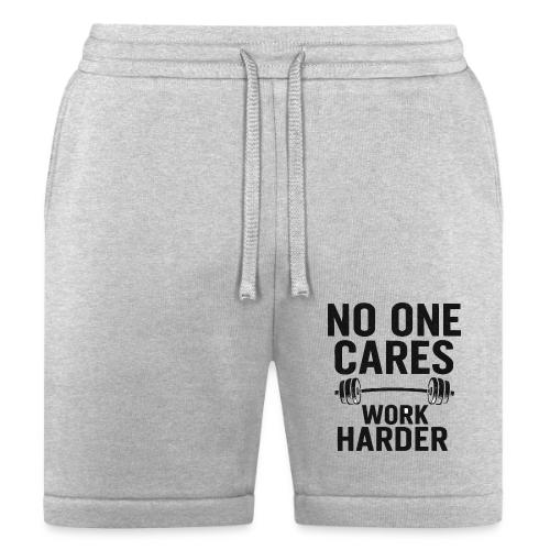 No One Cares, Work Harder – Gritty Motivational - Bella + Canvas Unisex Short