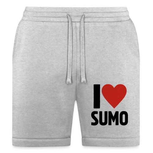 I Love Sumo – Bold Minimalist Sumo Wrestling Fan - Bella + Canvas Unisex Short