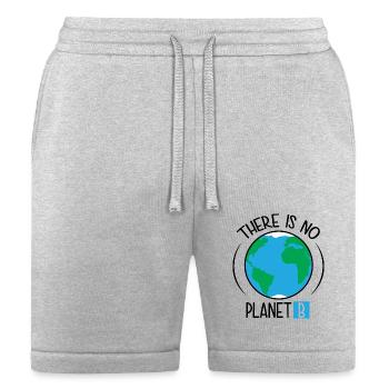 There Is No Planet B - Bella + Canvas Unisex Short - heather gray - Front