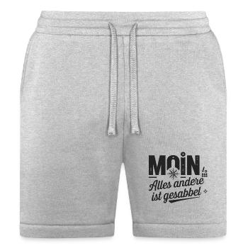  Moin Alles Andere Ist Gesabbel Maritime Northern - Bella + Canvas Unisex Short - heather gray - Front