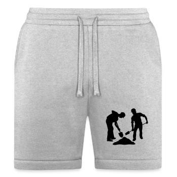 Sand Workers Team – Construction Crew - Bella + Canvas Unisex Short - heather gray - Front