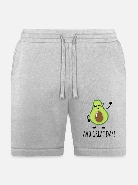 Avo Great Day - Bella + Canvas Unisex Short - heather gray