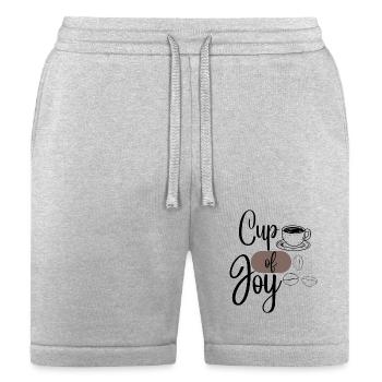 Cup of Joy - Bella + Canvas Unisex Short - heather gray - Front