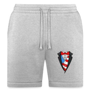 American Suit - Bella + Canvas Unisex Short - heather gray - Front