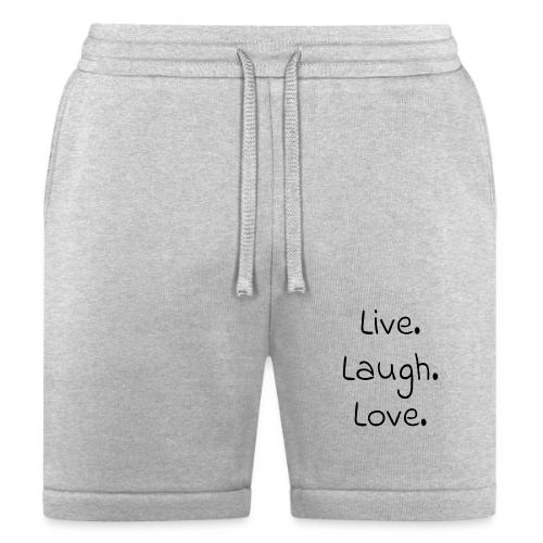 Smoon City_Live laugh love Black - Bella + Canvas Unisex Short