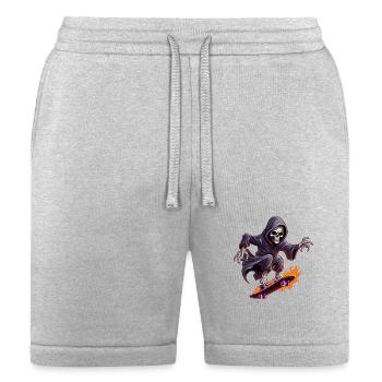 Skate Skater for a Skater skateboarder - Bella + Canvas Unisex Short - heather gray - Front