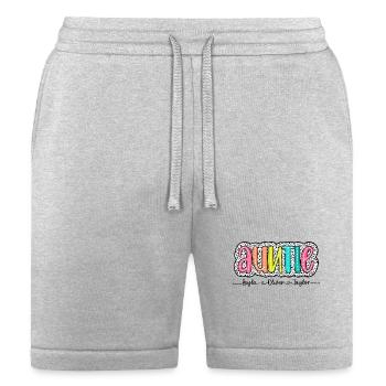 Auntie - Bella + Canvas Unisex Short - heather gray - Front