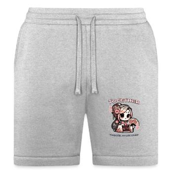Together, joy multiplies - Bella + Canvas Unisex Short - heather gray - Front