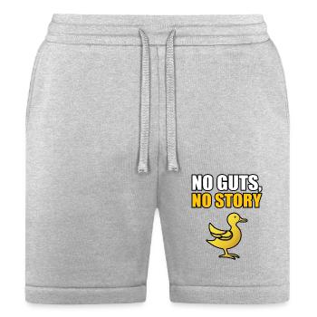 NO GUTS, NO STORY TSHIRT SHIRT - Bella + Canvas Unisex Short - heather gray - Front