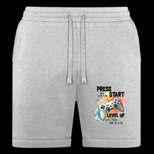 Press Start, Level Up - Bella + Canvas Unisex Short