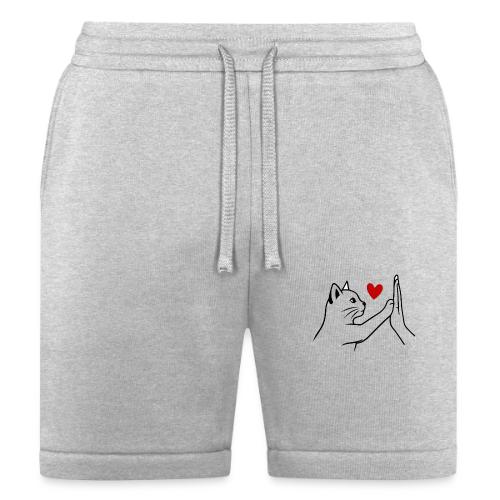 Cat Lover High-Five T-Shirt - Bella + Canvas Unisex Short