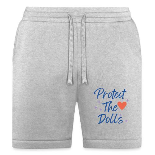 Protect The Dolls | Heart & Stars Typography - Bella + Canvas Unisex Short
