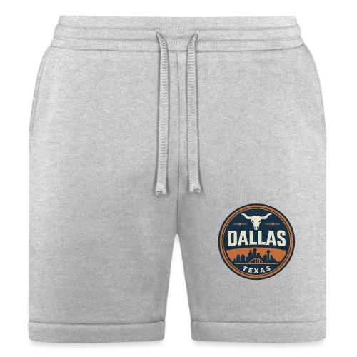 Vintage Dallas Texas Western Skyline Retro Cowboy - Bella + Canvas Unisex Short