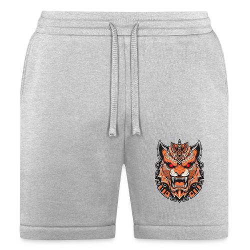 Tribal Demon Wolf Mask - Bella + Canvas Unisex Short