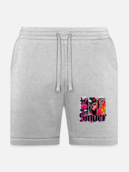 Sinner - Bella + Canvas Unisex Short - heather gray