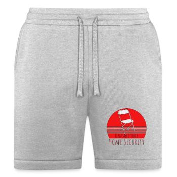 Upgrade Your Home Security - Bella + Canvas Unisex Short - heather gray - Front