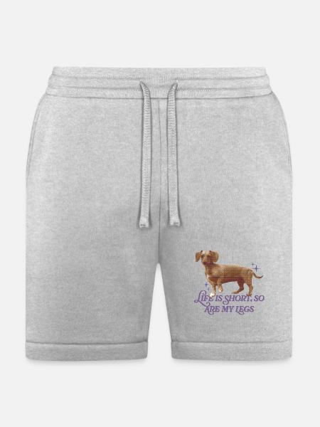 Life Is Short  - Bella + Canvas Unisex Short - heather gray