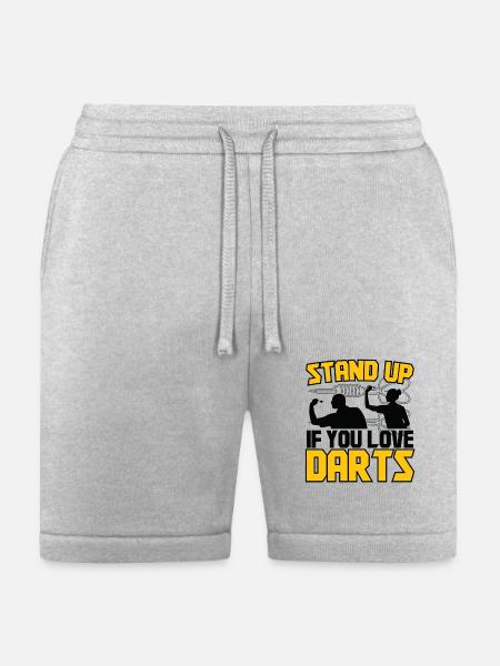Darts Dart Player - Bella + Canvas Unisex Short - heather gray