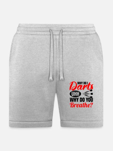 Darts Dart Player - Bella + Canvas Unisex Short - heather gray