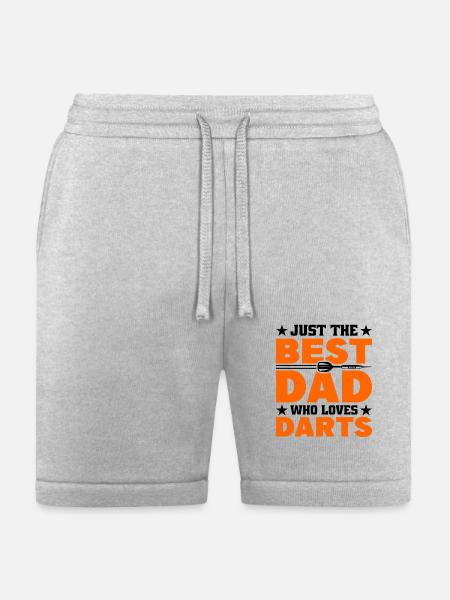 Darts Dart Player - Bella + Canvas Unisex Short - heather gray