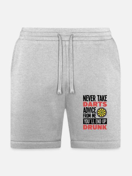 Darts Dart Player - Bella + Canvas Unisex Short - heather gray