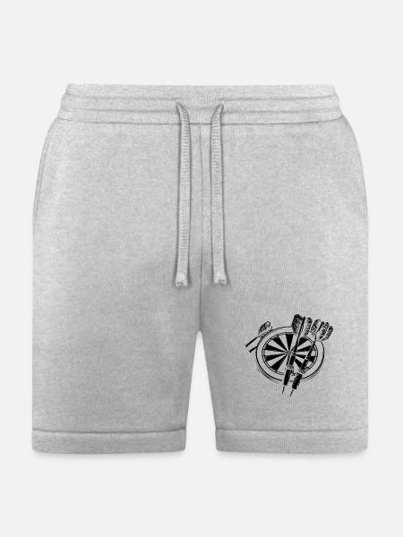 Darts - Bella + Canvas Unisex Short - heather gray