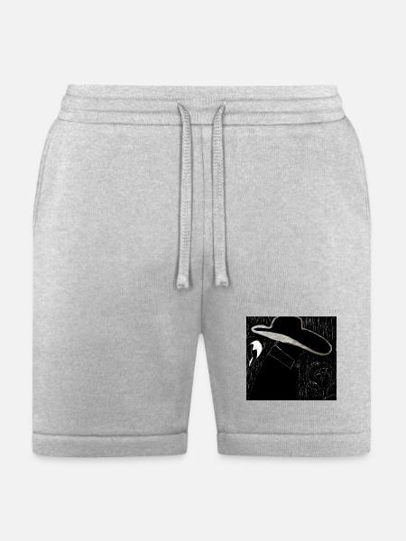Slim Noir - Bella + Canvas Unisex Short - heather gray