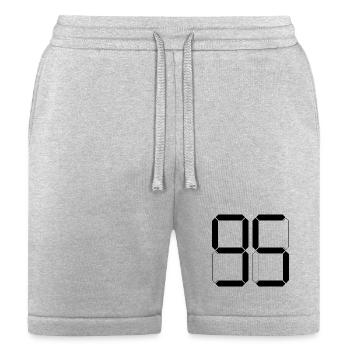 NUMBER 95 ninety-five Birthday Gift Digital - Bella + Canvas Unisex Short - heather gray - Front