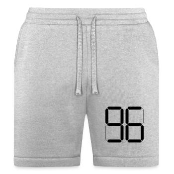 NUMBER 96 ninety-six Birthday Gift Digital - Bella + Canvas Unisex Short - heather gray - Front