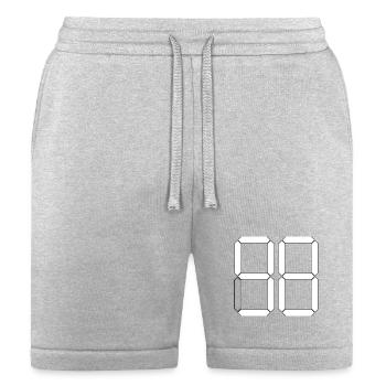 NUMBER 98 ninety-eight Birthday Gift Digital - Bella + Canvas Unisex Short - heather gray - Front