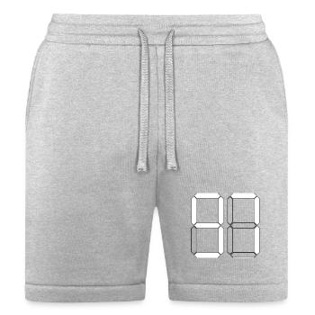 NUMBER 97 ninety-seven Birthday Gift Digital - Bella + Canvas Unisex Short - heather gray - Front