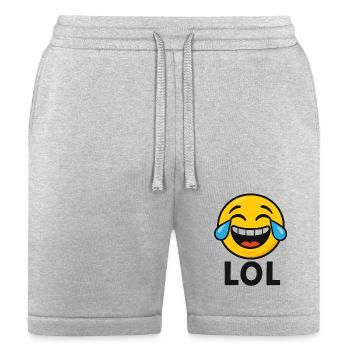 LOL - Bella + Canvas Unisex Short - heather gray - Front