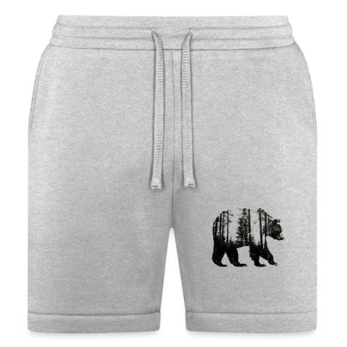 Evergreen Bear Silhouette - Bella + Canvas Unisex Short