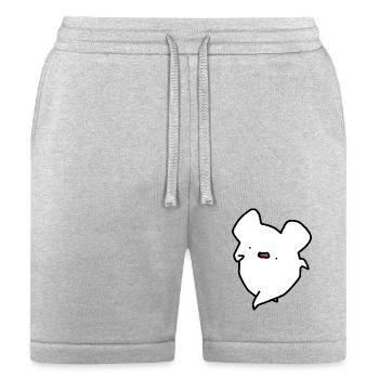 Running Bread - Bella + Canvas Unisex Short - heather gray - Front