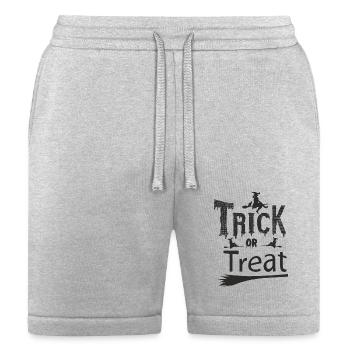 Trick or Treat - Bella + Canvas Unisex Short - heather gray - Front