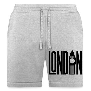 London 2025 - Bella + Canvas Unisex Short - heather gray - Front