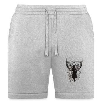 Image of a woman - Bella + Canvas Unisex Short - heather gray - Front
