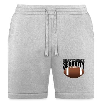 Quarterback Security Offensive Lineman - Bella + Canvas Unisex Short - heather gray - Front