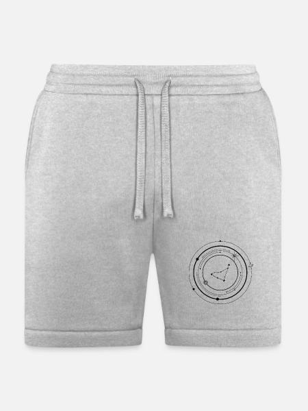 Midnight Spark Emblem - Bella + Canvas Unisex Short - heather gray