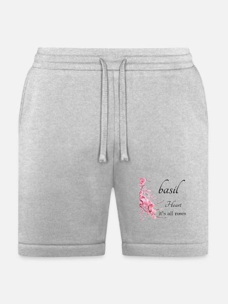 Sakura Bloom - Bella + Canvas Unisex Short - heather gray