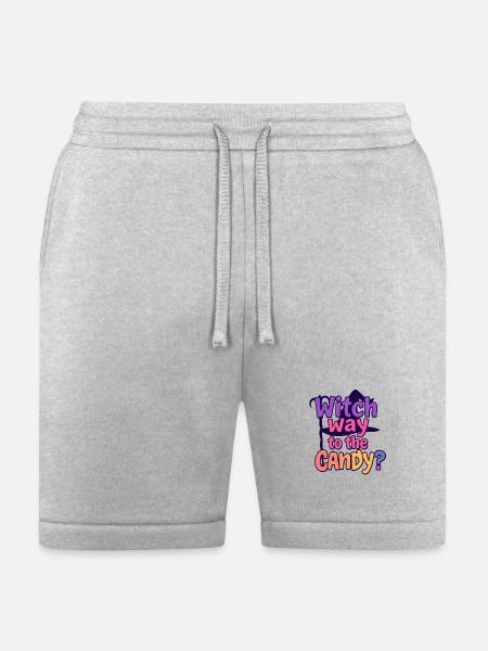 Witch Way to the Candy - Bella + Canvas Unisex Short - heather gray