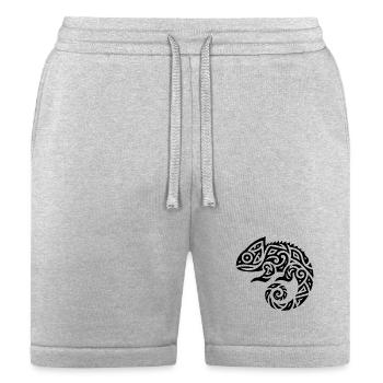 Chameleon Tattoo Disguise - Bella + Canvas Unisex Short - heather gray - Front