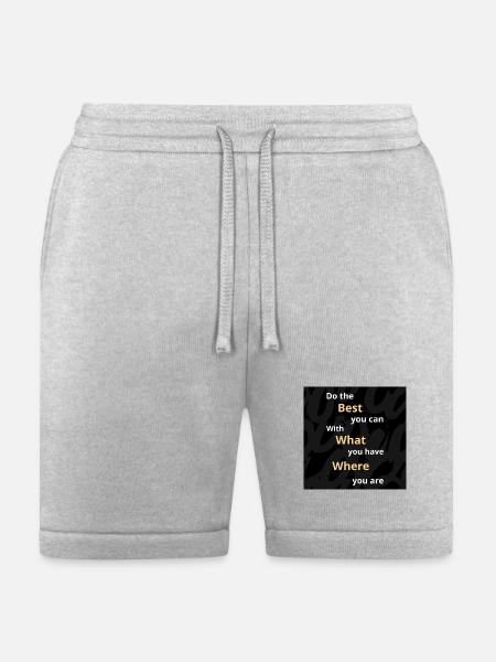 Best With What You Have - Bella + Canvas Unisex Short - heather gray