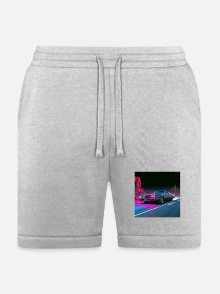 Neon Velocity - Bella + Canvas Unisex Short - heather gray