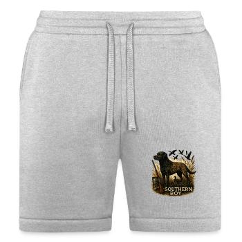 Southern Boy Hunting Dog T-Shirt | Country Outdoor - Bella + Canvas Unisex Short - heather gray - Front